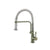 Flusso K.1200 Caso - Semi-Professional Dual Spray Stainless Steel Kitchen Faucet With Pull Out - Parent