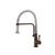Flusso K.1200 Caso - Semi-Professional Dual Spray Stainless Steel Kitchen Faucet With Pull Out