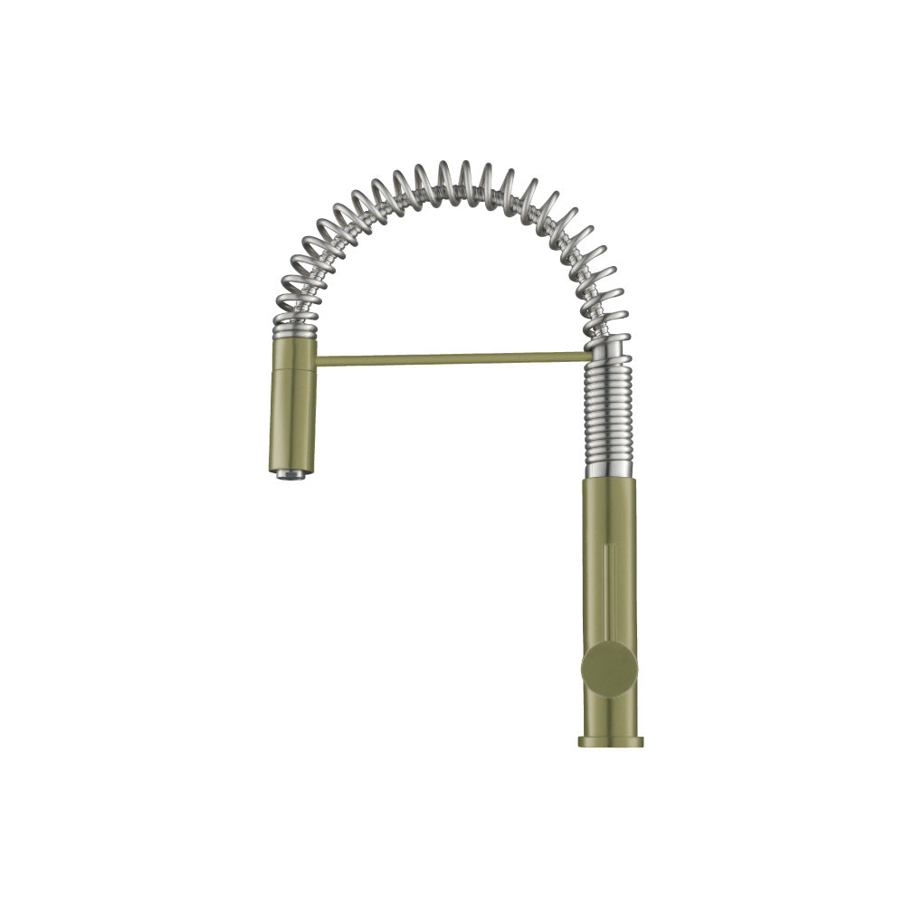 Flusso K.1230 Dixie - Semi-Professional Dual Spray Stainless Steel Kitchen Faucet With Pull Out - Parent