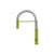 Flusso K.1230 Dixie - Semi-Professional Dual Spray Stainless Steel Kitchen Faucet With Pull Out