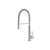 Flusso K.1260 Glatt - Semi-Professional Dual Spray Stainless Steel Kitchen Faucet With Pull Out