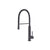 Flusso K.1260 Glatt - Semi-Professional Dual Spray Stainless Steel Kitchen Faucet With Pull Out