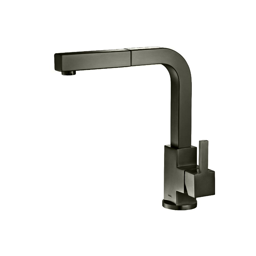 Flusso K.1330 Deus - Dual Spray Stainless Steel Kitchen Faucet With Pull Out