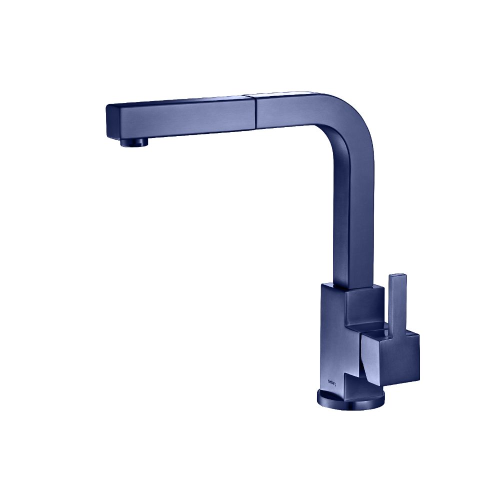 Flusso K.1330 Deus - Dual Spray Stainless Steel Kitchen Faucet With Pull Out