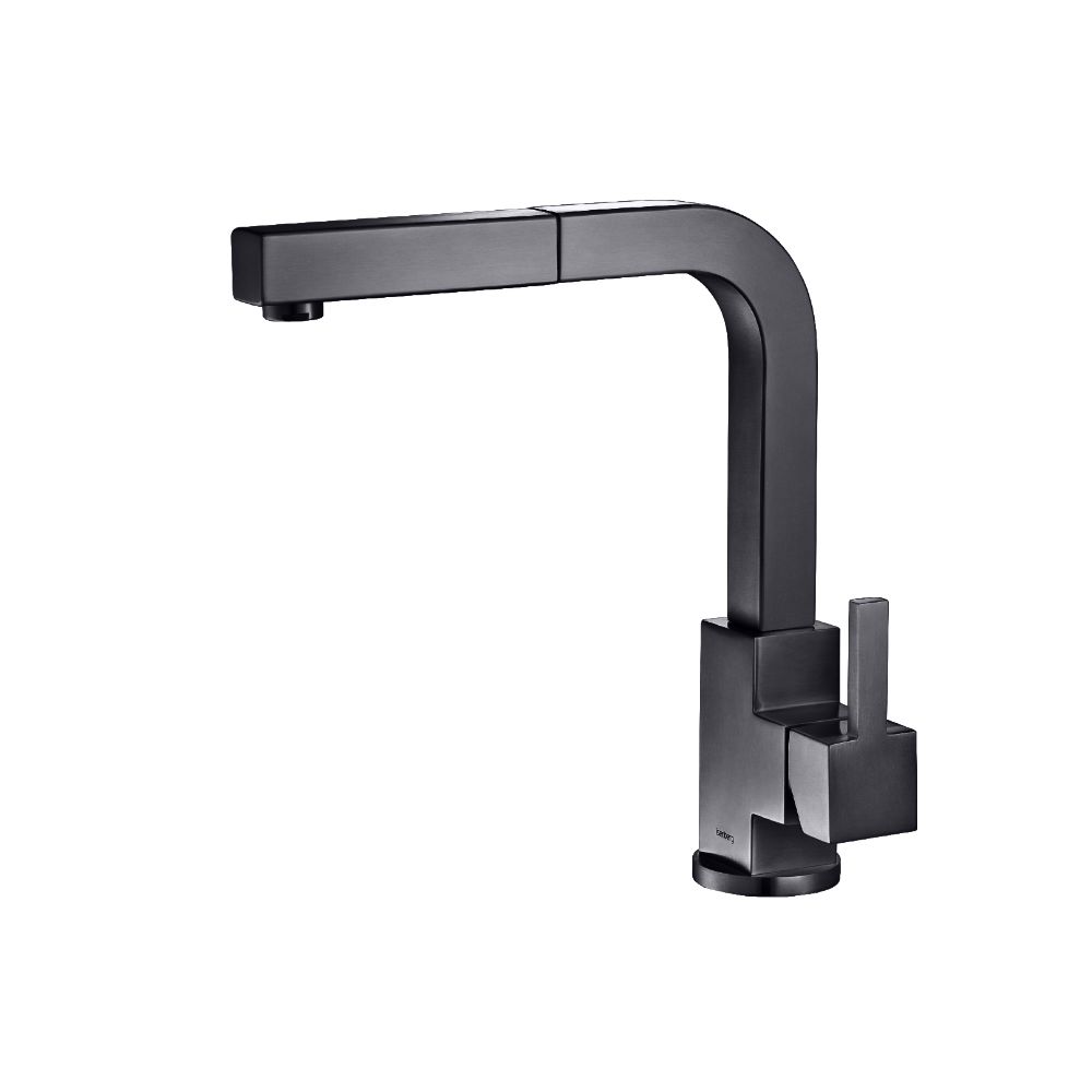 Flusso K.1330 Deus - Dual Spray Stainless Steel Kitchen Faucet With Pull Out