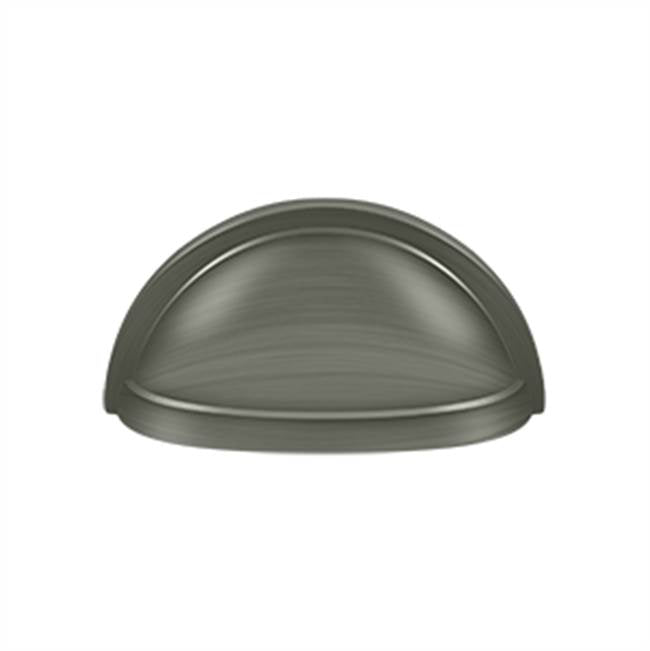 Deltana K43 Oval Shell Handle Pull 3-1/2
