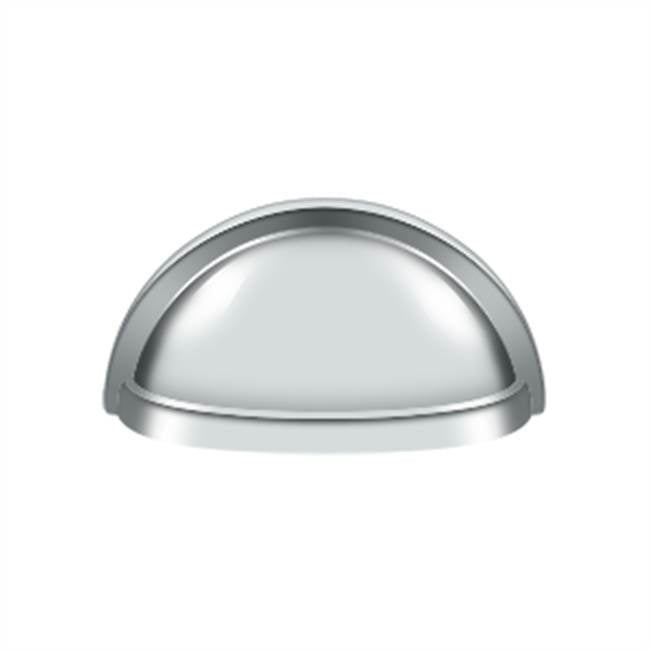 Deltana K43 Oval Shell Handle Pull 3-1/2