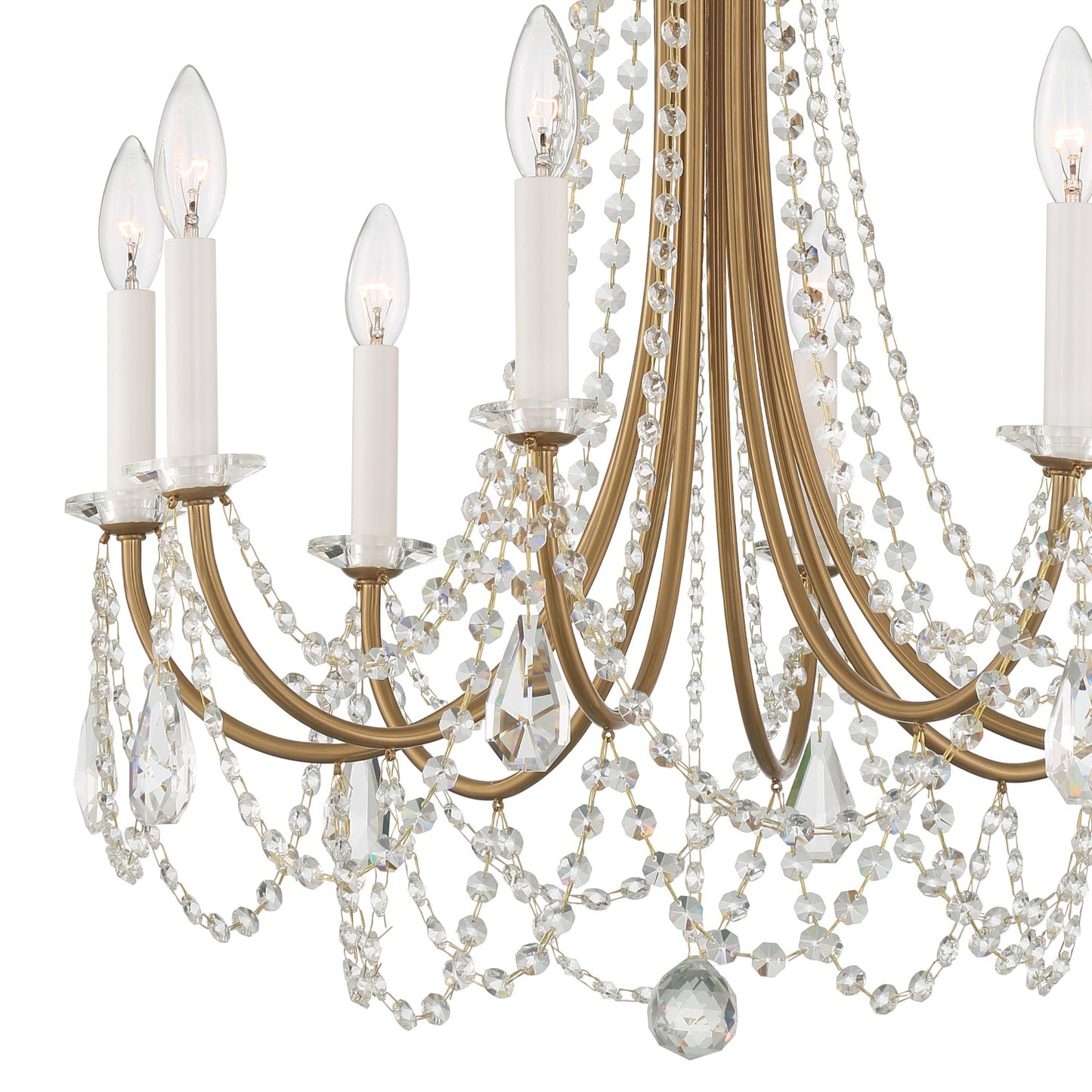 Crystorama KAR-90908-CL-MWP Karrington 8 Light Chandelier - Parent