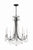 Crystorama KAR-90908-CL-MWP Karrington 8 Light Chandelier