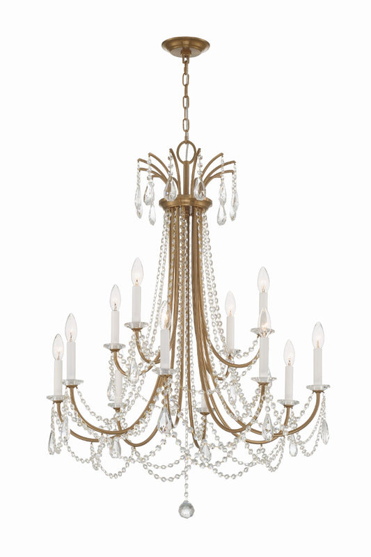 Crystorama KAR-90912-CL-MWP Karrington 12 Light Chandelier - Parent