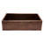 Premier 35" Copper Kitchen Apron Sink KASDB35229