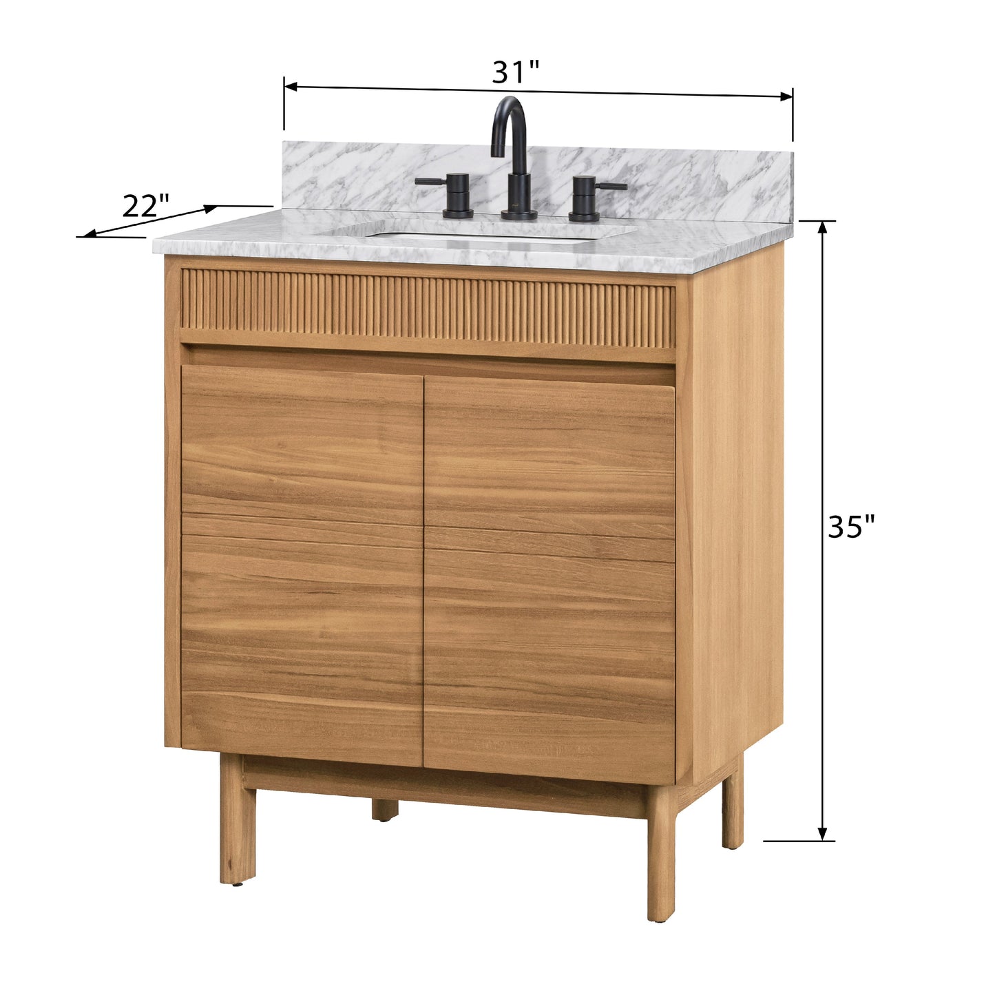 Avanity Kayla Single Sink Bathroom Vanity with Top - Parent