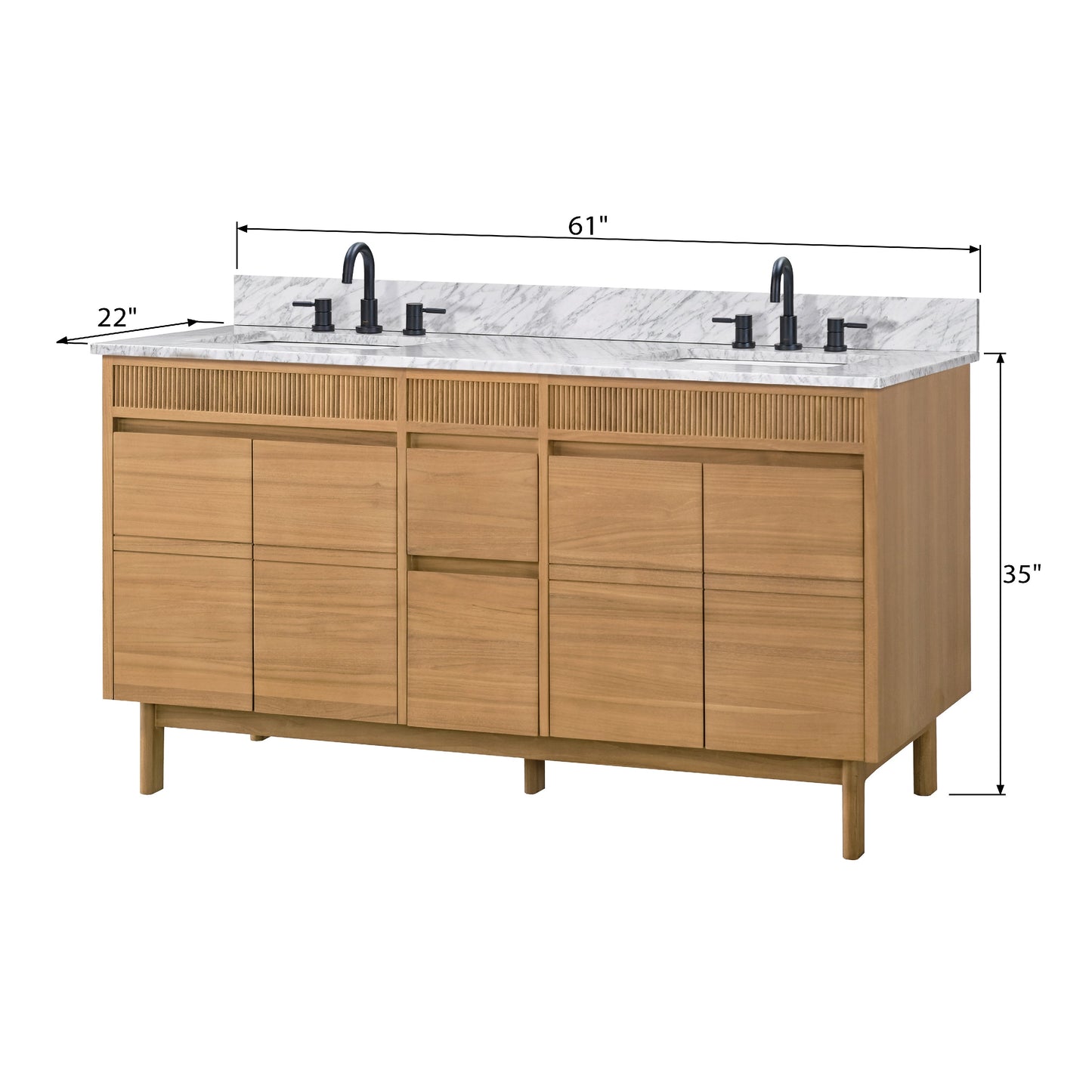 Avanity Kayla Double Sink Bathroom Vanity with Top - Parent