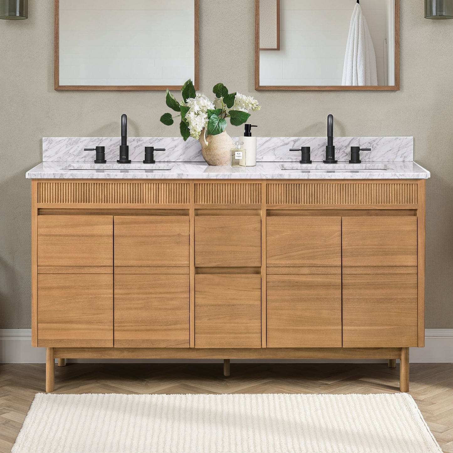Avanity Kayla Double Sink Bathroom Vanity with Top - Parent