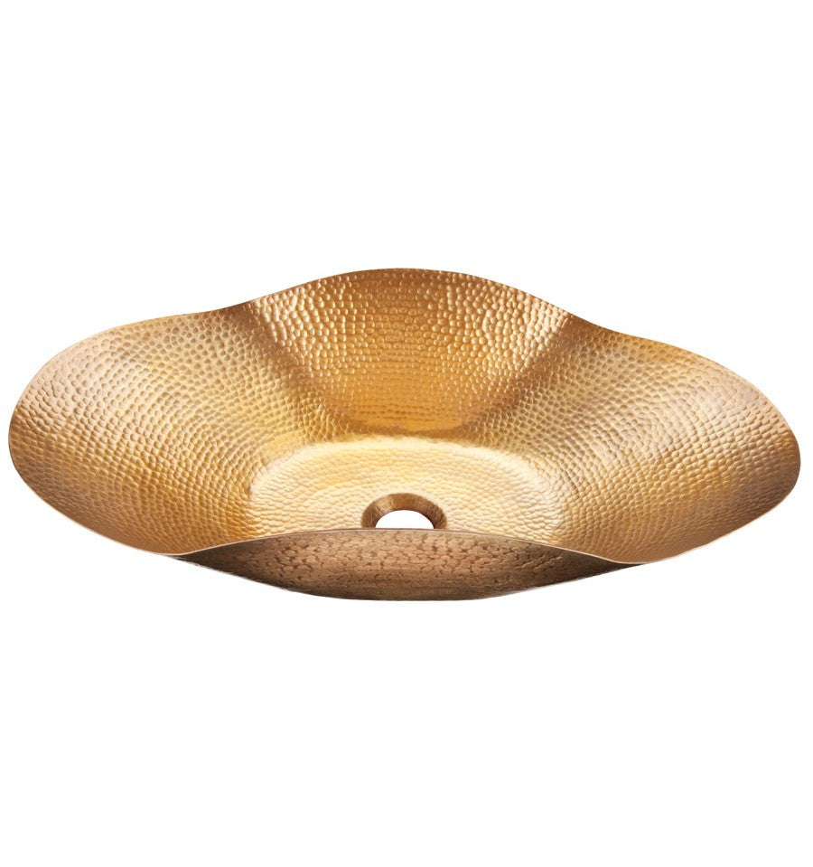 Thompson Traders KBC-ASG Legacy Bath Gold Karma Handcrafted Antique Satin Gold 18 Gauge
 Lifetime Antique Satin Gold