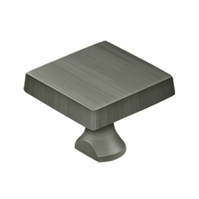 Deltana KBS Solid Brass Square Knob For HD Bolt