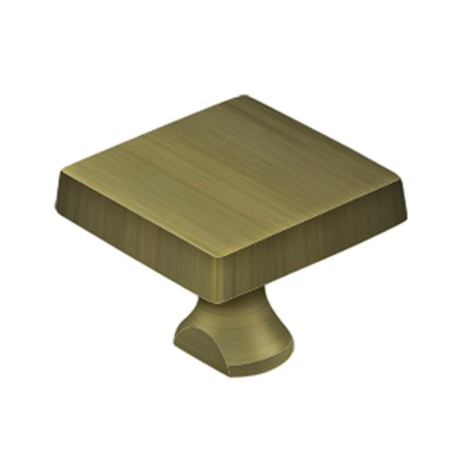 Deltana KBS Solid Brass Square Knob For HD Bolt