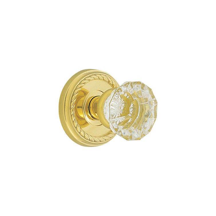 Emtek 8051AS Dummy , Rope Rosette , Astoria Crystal Knob - Parent