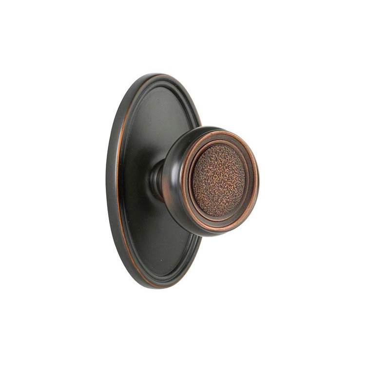 Emtek 8220BT Privacy , Oval Rosette , Belmont Knob - Parent