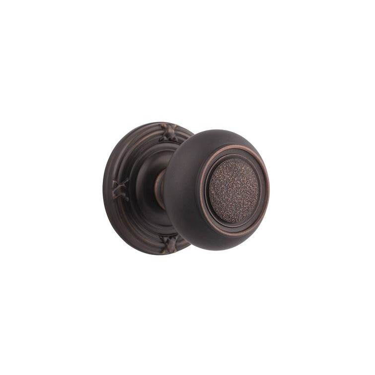 Emtek 8207BT Privacy , Ribbon and Reed Rosette , Belmont Knob - Parent