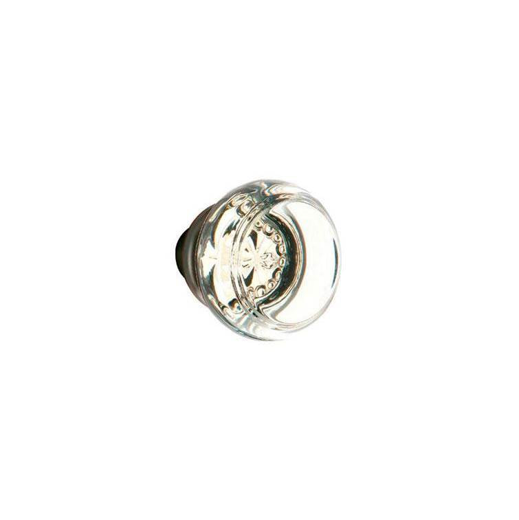 Emtek 8220GT Privacy , Oval Rosette , Georgetown Crystal Knob - Parent