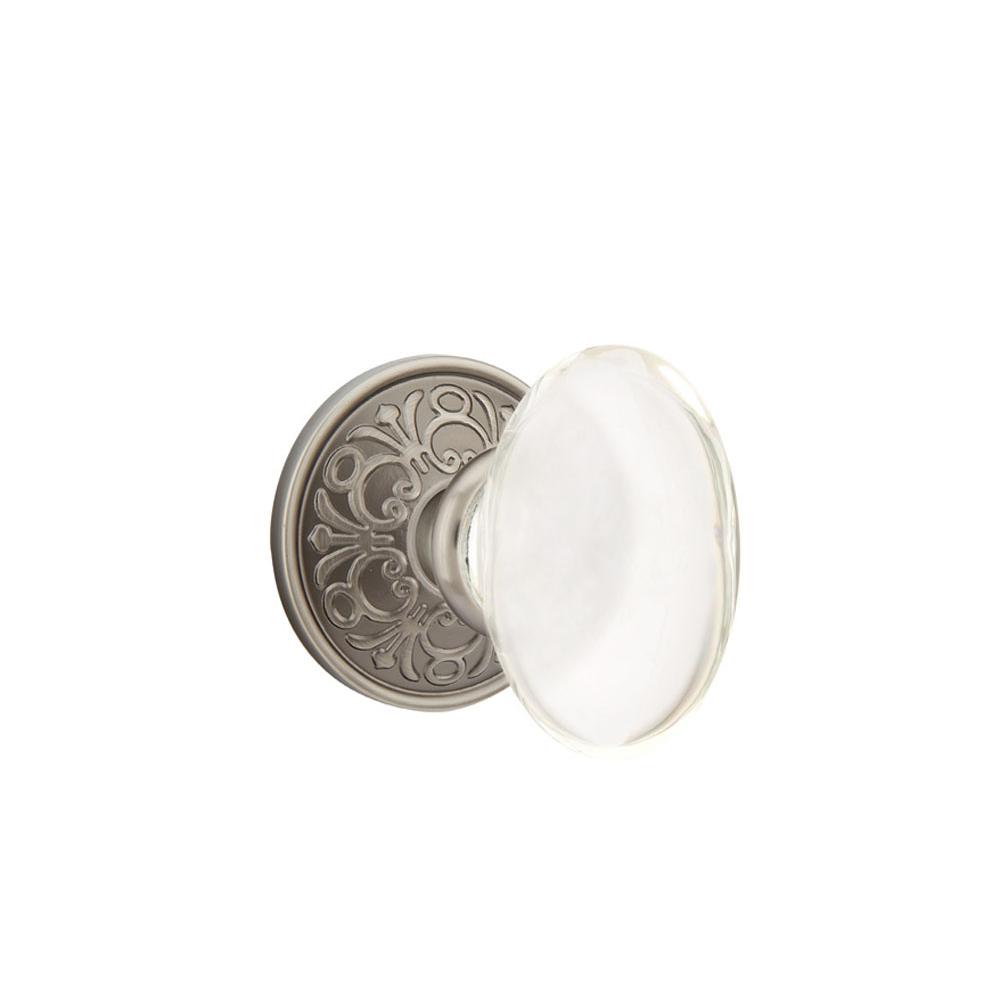 Emtek 8106HT Passage , Lancaster Rosette , Hampton Crystal Knob - Parent