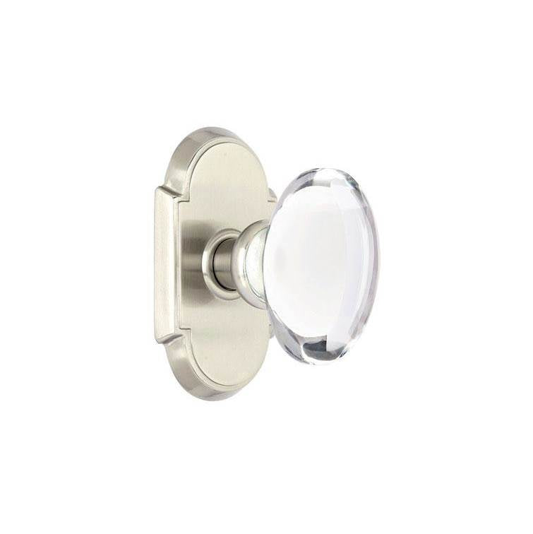 Emtek 8058HT Dummy , No.8 Rosette , Hampton Crystal Knob - Parent
