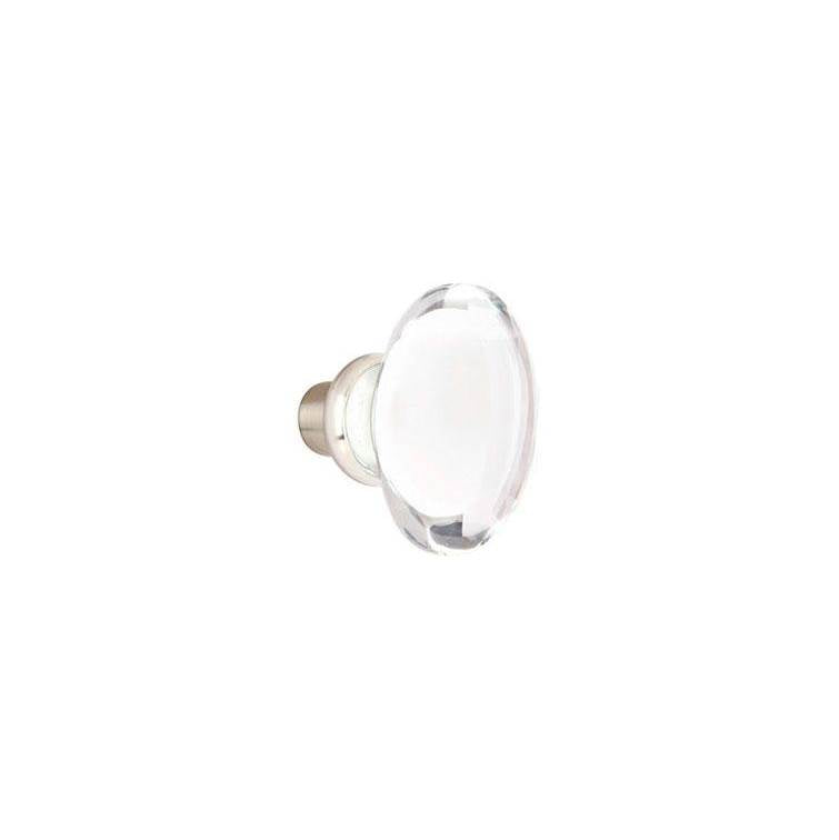 Emtek 5112HT Passage , Modern Rectangular Rosette , Hampton Crystal Knob - Parent