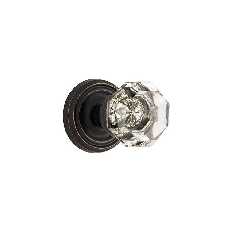 Emtek 8200OT Privacy , Regular Rosette , Old Town Crystal Knob - Parent