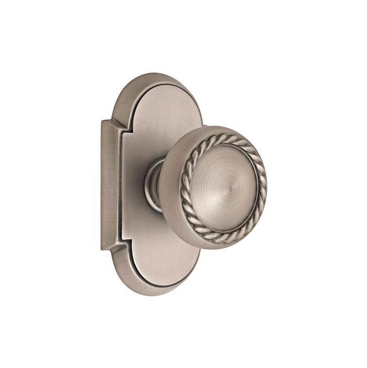 Emtek C8108RK Concealed , Passage , No.8 Rosette , Rope Knob - Parent