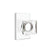 Emtek 5212MSC Privacy , Modern Rectangular Rosette , Modern Square Crystal Knob - Parent