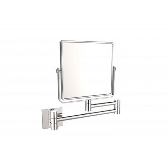 Kartners KCM-SQ-6 Square Wall Mounted 6" X 6" Mirror - Parent