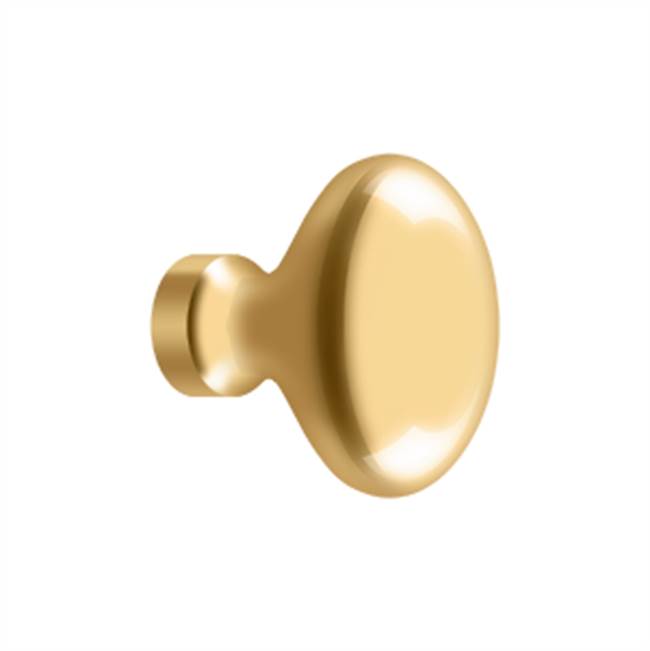 Deltana KE125 Knob, Oval/Egg Shape - Parent