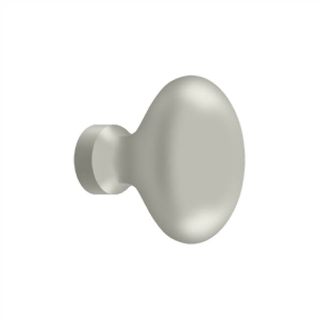 Deltana KE125 Knob, Oval/Egg Shape