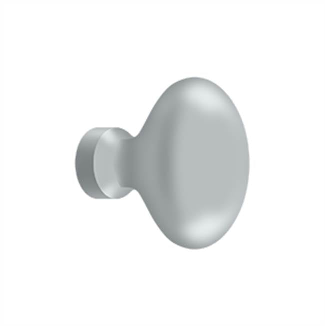Deltana KE125 Knob, Oval/Egg Shape