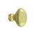 Deltana KE125 Knob, Oval/Egg Shape
