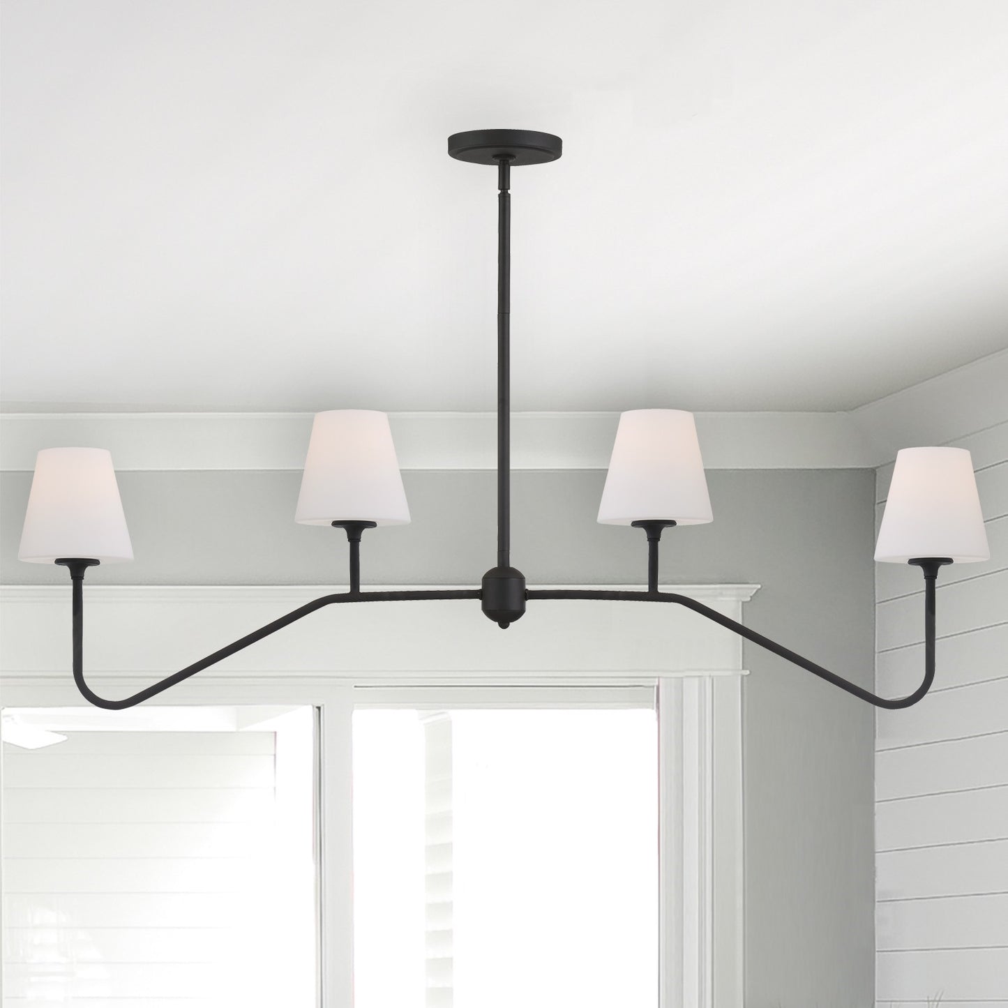 Crystorama KEE-A3004 Keenan 4 Light Chandelier