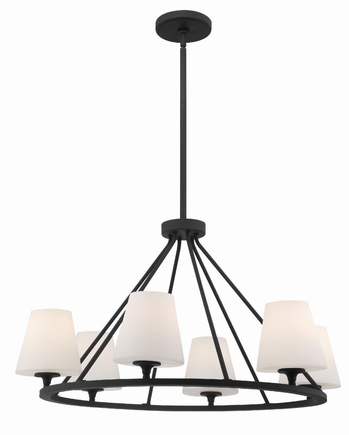 Crystorama KEE-A3006 Keenan 6 Light Chandelier - Parent