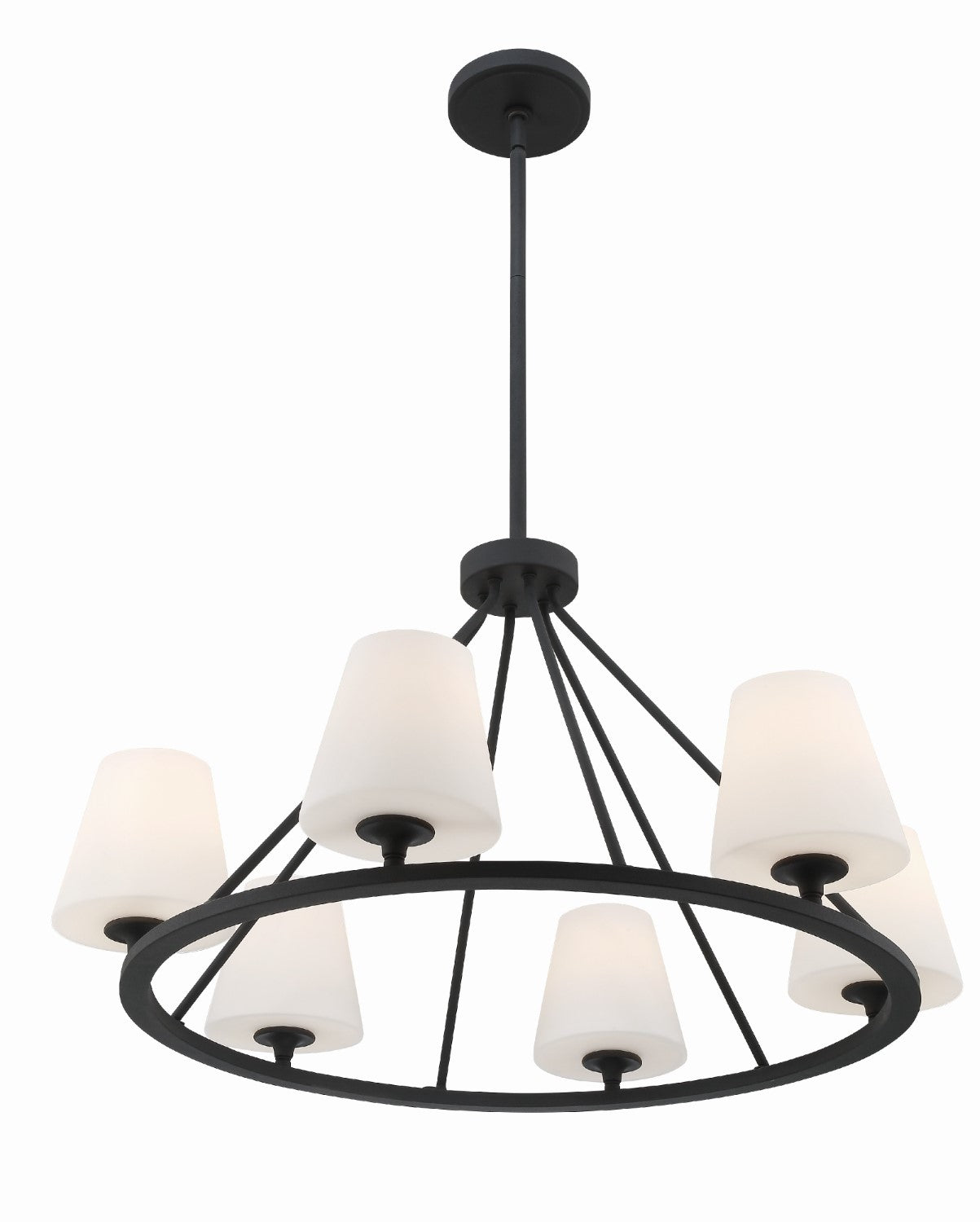 Crystorama KEE-A3006 Keenan 6 Light Chandelier - Parent