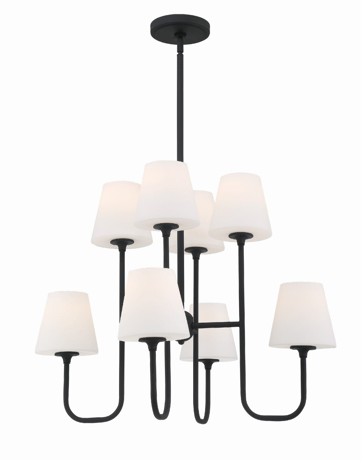 Crystorama KEE-A3008 Keenan 8 Light Chandelier - Parent