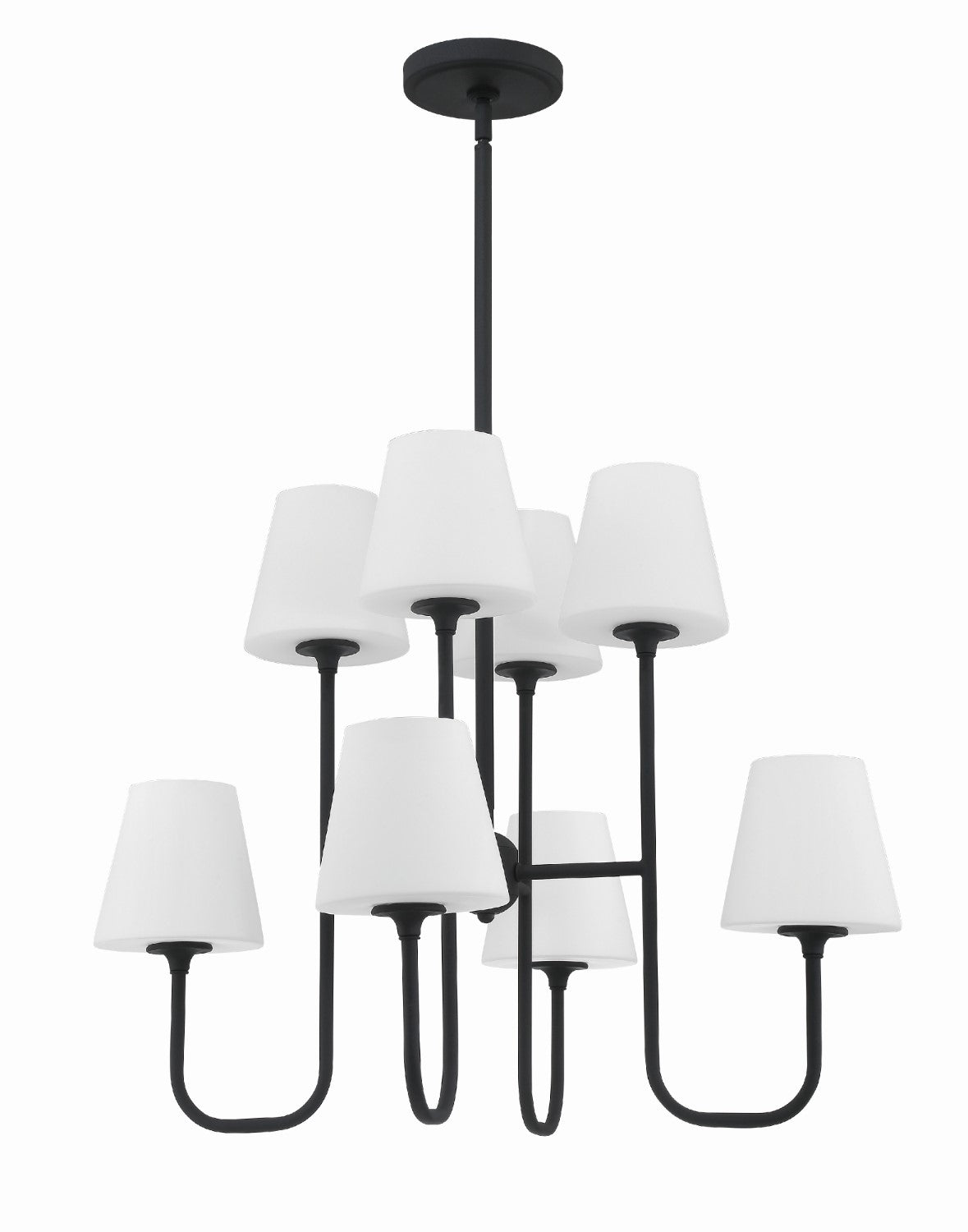Crystorama KEE-A3008 Keenan 8 Light Chandelier - Parent