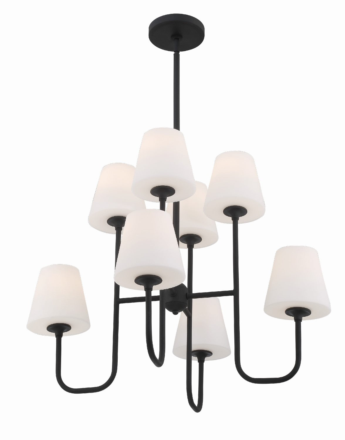 Crystorama KEE-A3008 Keenan 8 Light Chandelier - Parent