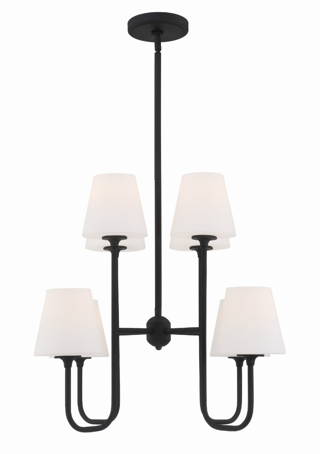Crystorama KEE-A3008 Keenan 8 Light Chandelier - Parent