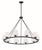 Crystorama KEE-A3009-MK Keenan 10 Light Chandelier - Matte Black
