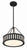 Crystorama KEN-8303 Kendal 3 Light Pendant - Parent