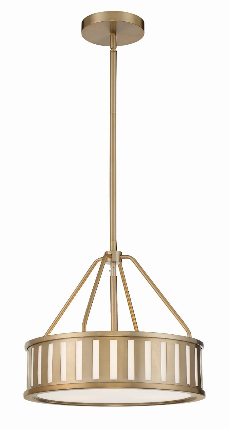 Crystorama KEN-8303 Kendal 3 Light Pendant