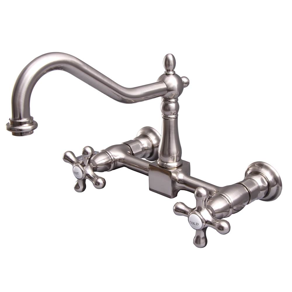 Barclay KF104 Kate Gooseneck Spout With Cross Handles With ceramic Disc - Parent