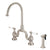 Barclay KFB504-PL Banner Kitchen Bridge Faucet Widespread idespray and Porc lever Han - Parent