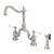 Barclay KFB506-PL Carlton Kitchen Bridge Faucet Sidespray and Porc lever Holder - Parent