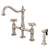 Barclay KFB508-MC Emral Kitchen Bridge Faucet Sidespray and Metal Cross Holder - Parent